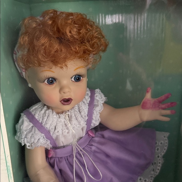I Love Lucy Doll with Purple Dress - Picture 2 of 4